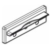 Zebra Kit Plastic Nozzle, Bezel (10)