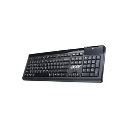 ACER Wired Smart Card reader Keyboard, drátová, USB2.0, čtečka chytrých karet, Black, Membrane Switch, CZ/SK layout