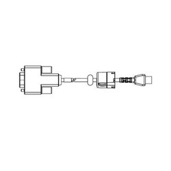 KIT ACC QLn/ZQ6 Serial Cable, 6' (with strain relief) PC-DB9