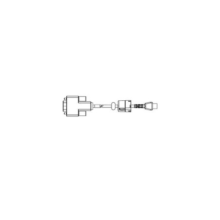 KIT ACC QLn/ZQ6 Serial Cable, 6' (with strain relief) PC-DB9