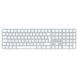 Apple Magic Keyboard Numeric Touch ID/Bezdrátová Bluetooth/IE layout/Bílá