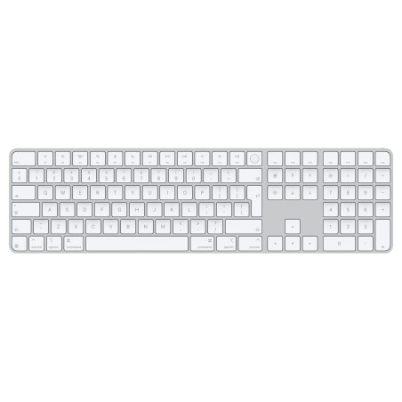 Apple Magic Keyboard Numeric Touch ID/Bezdrátová Bluetooth/IE layout/Bílá