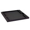 TRITON Police s perforací 19", 1U/150mm, nosnost 15kg, černá