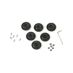 KIT,Acc Media Disk Support,19mm,ZQ500 Series,(Set of 3)