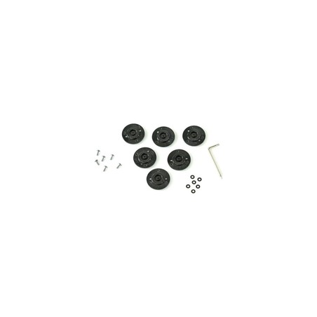 KIT,Acc Media Disk Support,19mm,ZQ500 Series,(Set of 3)