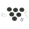 KIT,Acc Media Disk Support,19mm,ZQ500 Series,(Set of 3)