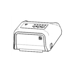 Kit, Cover Assembly for Standard Models without LCD (includes Media Window), ZD620T