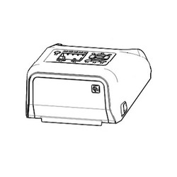 Kit, Cover Assembly for Standard Models with LCD (includes Media Window), ZD620T