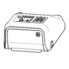 Kit, Cover Assembly for Standard Models with LCD (includes Media Window), ZD620T