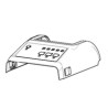Kit, Cover Assembly for Standard Models with the Print Touch icon (includes Media Window), ZD420D
