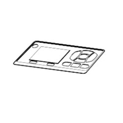 Kit, Nameplate for models without LCD, ZD620D