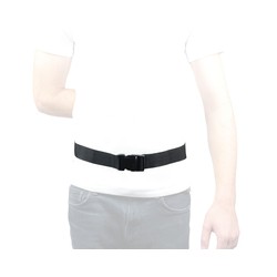 SOFT BELT - 40MM - PLASTIC CLIP/BUCKLE - 70 TO 135 CM