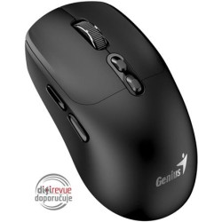 GENIUS myš NX-8080S BT/ duální Bluetooth + 2,4GHz/ 1600 dpi/ Copilot/ bezdrátová/ tichá/ černá