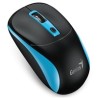 GENIUS myš NX-7123/ 1200 dpi/ bezdrátová/ Copilot/ černo-modrá