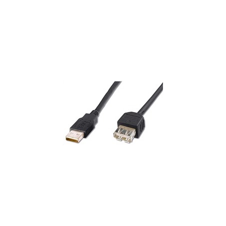 PREMIUMCORD Kabel USB 2.0 A-A 20 cm, prodlužovací (M/F)