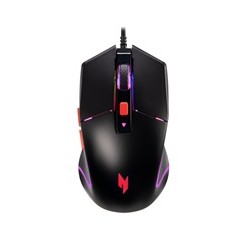ACER drátová myš Nitro Gaming Mouse 100 (NMW100),7200dpi,6 tlačítek,125Hz,60 IPS,RGB,USB-A,Černá