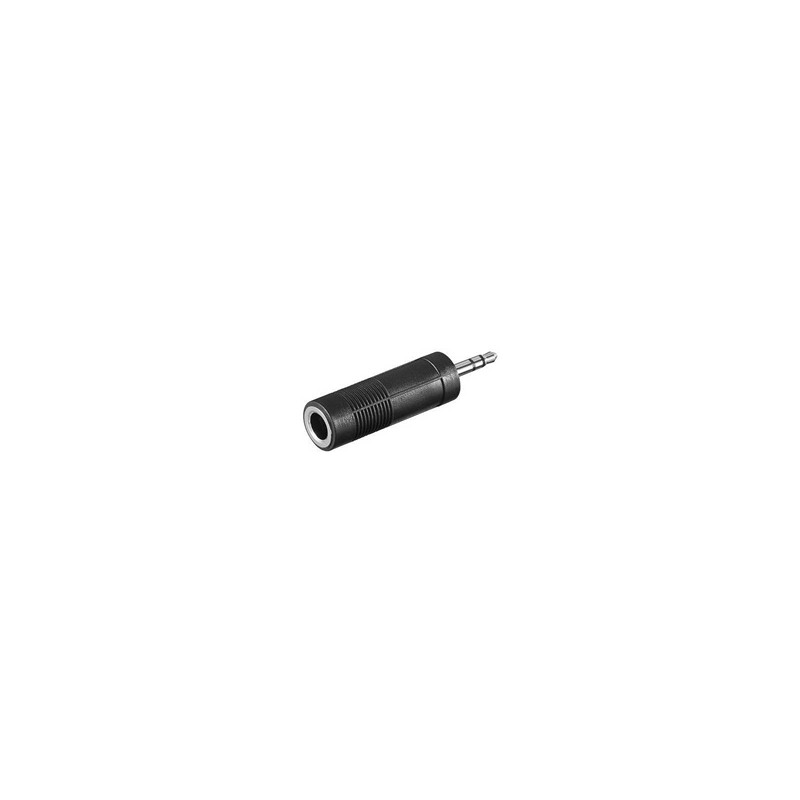 PremiumCord adaptér 3.5mm Stereo jack - 6,3mm Stereo jack (M/F)