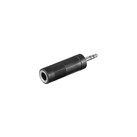 PremiumCord adaptér 3.5mm Stereo jack - 6,3mm Stereo jack (M/F)