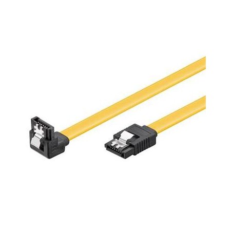 PremiumCord SATA 3.0 datový kabel, 6GBs, 90°, 0,7m
