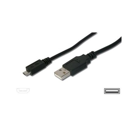 PREMIUMCORD Kabel micro USB 2.0, A-B 1,5m kabel navržený pro rychlé nabíjení