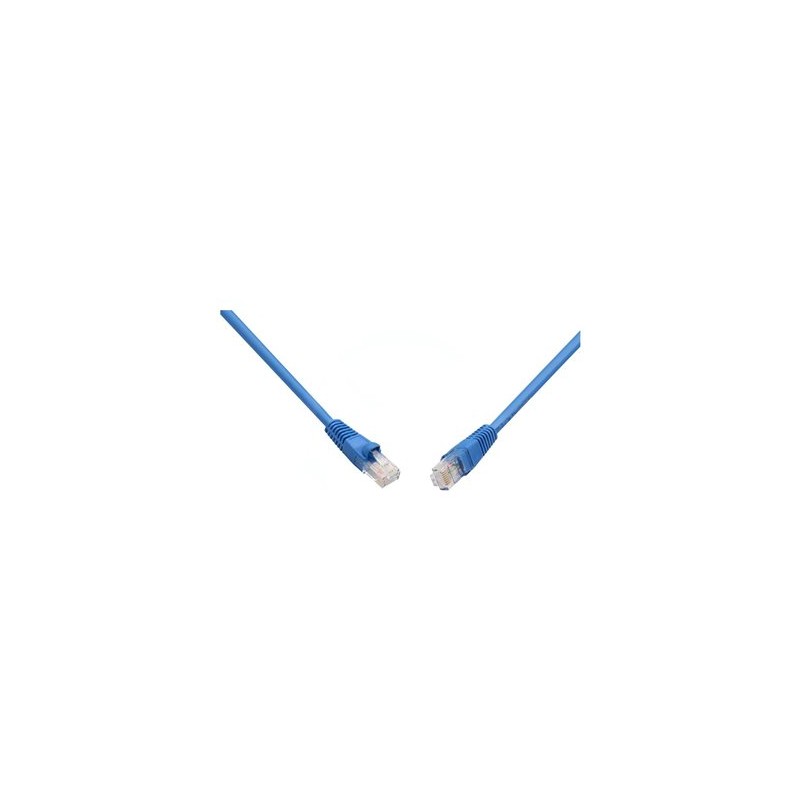 SOLARIX patch kabel CAT6 UTP PVC 3m modrý snag-proof