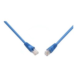 SOLARIX patch kabel CAT6 UTP PVC 5m modrý snag-proof