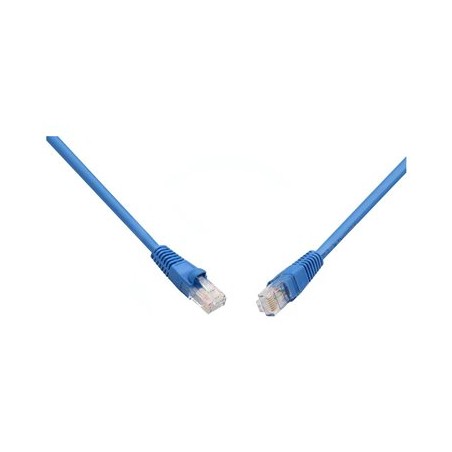 SOLARIX patch kabel CAT6 UTP PVC 5m modrý snag-proof