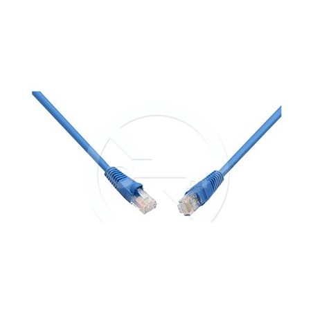SOLARIX patch kabel CAT6 UTP PVC 7m modrý