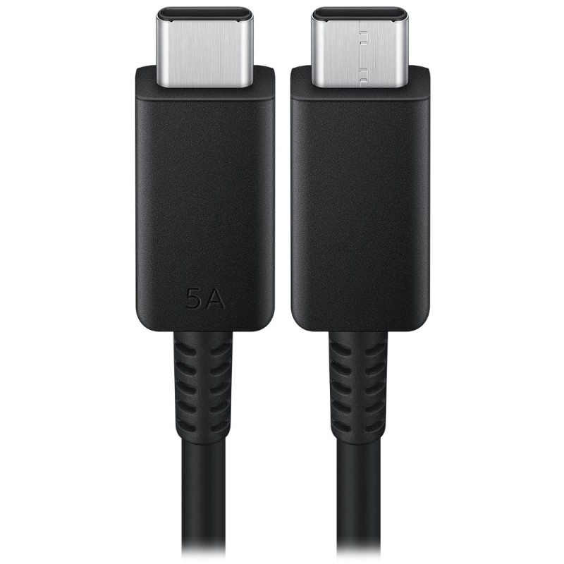 Cable Samsung EP-DX510 - USB cable black, 1.8 m - 24 pin USB-C (M) to 24 pin USB-C (M), EU