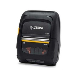DT Printer ZQ511, media width 3.15"/80mm English/Latin fonts, RFID, Dual 802.11ac/Bluetooth 4.1, stnd battery, EMEA Certs