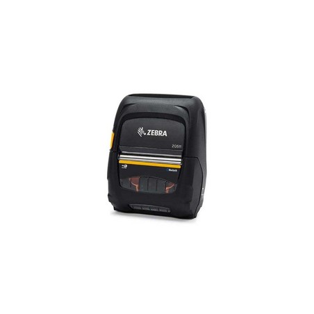 DT Printer ZQ511, media width 3.15"/80mm English/Latin fonts, RFID, Dual 802.11ac/Bluetooth 4.1, stnd battery, EMEA Certs