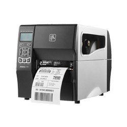 DT Printer ZT230 203 dpi, Euro and UK cord, Serial, USB, Int 10/100, Cutter with Catch Tray