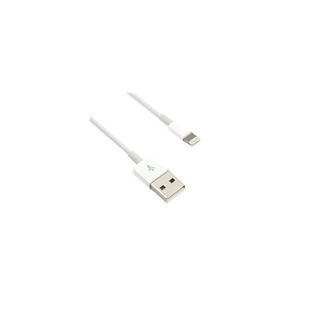 C-TECH kabel USB 2.0 Lightning (IP5 a vyšší) nabíjecí a synchronizační kabel, 1m, bílý