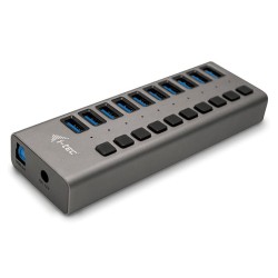 i-tec USB 3.0 nabíjecí HUB 10port + Power Adapter 48 W