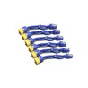 Power Cord Kit (6 ea), Locking, C19 to C20, 1.2m, Blue