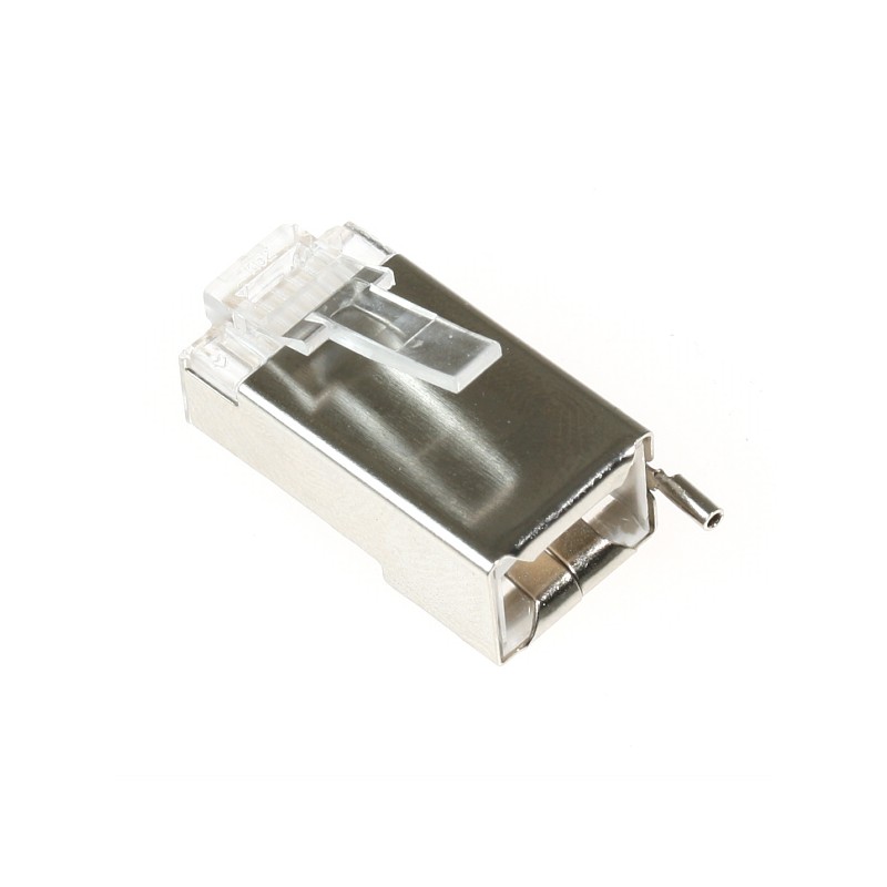 Ubiquiti UISP-Connector-SHD - STP RJ45 konektor, Cat5, 8p8c, drát, pozlacený, AWG24 (100ks)