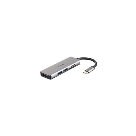 D-Link DUB-M530 5-in-1 USB-C Hub with HDMI and SD/microSD Card Reader