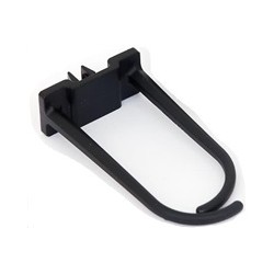 TRITON Plastový háček pro vedení kabeláže velký, 60x30mm, šedý