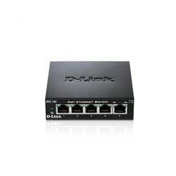 D-Link DES-105 5-port 10/100 Metal Housing Desktop Switch