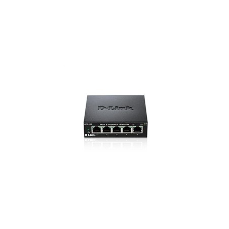 D-Link DES-105 5-port 10/100 Metal Housing Desktop Switch