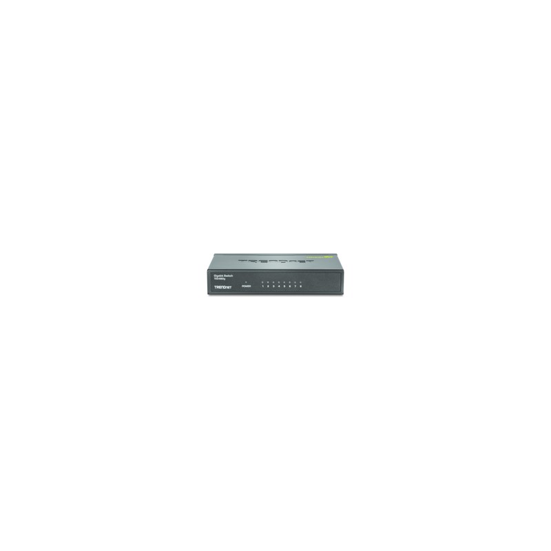 TRENDnet 8-Port Gigabit Greennet Switch/With Metal Case