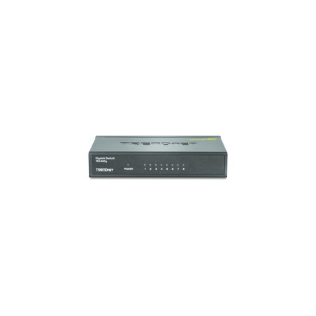 TRENDnet 8-Port Gigabit Greennet Switch/With Metal Case