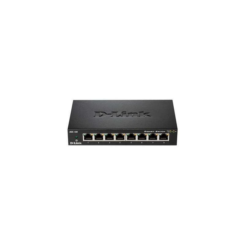 D-Link DGS-108 8-port Gigabit Metal Housing Desktop Switch