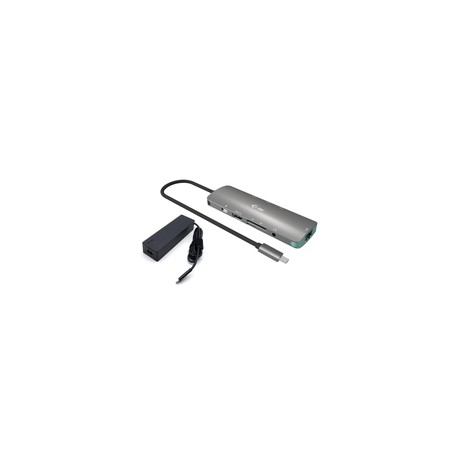 I-Tec Nano LAN Dock + P/S 100W/Dock 4K HDMI LAN PD 100W UK
