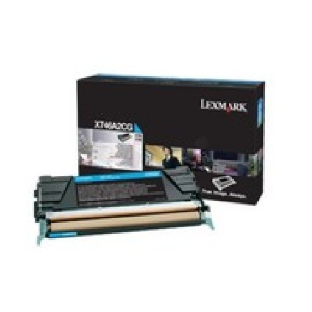 Lexmark Corporate Toner Cartridge/Cyan 7K Pgs X746 X748