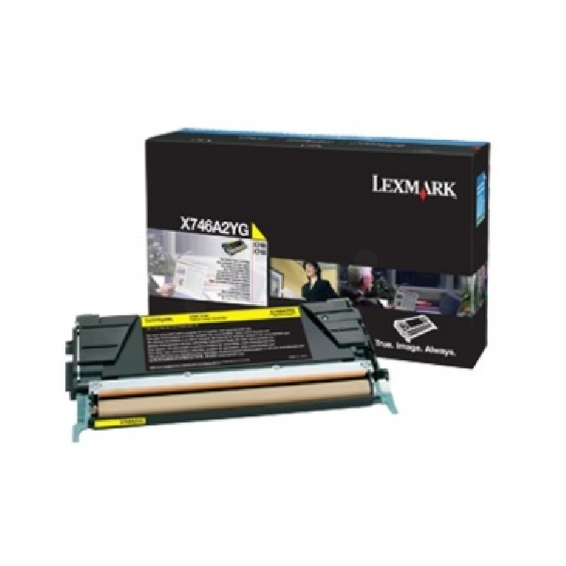 Lexmark Corporate Toner Cartridge/Yellow 7K Pgs X746 X748