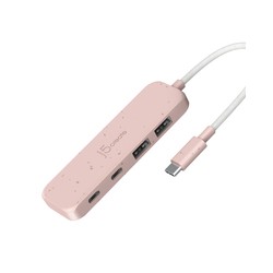 ECO-FRIENDLY USB-C TO 4-PORT/TYPE-C TYPE-A GEN 2 HUB JCH342ERN