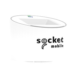 SOCKETSCAN S370 UNIVERSAL NFC/QR CODE MOBILE WALLET READER WHT