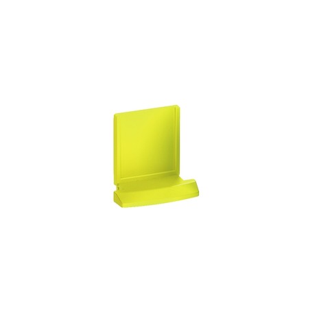 APC RJ45 Shutter Yellow Panel 19" 1U X 24