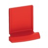 RJ45 SHUTTER RED PANEL 19" 1U X 24